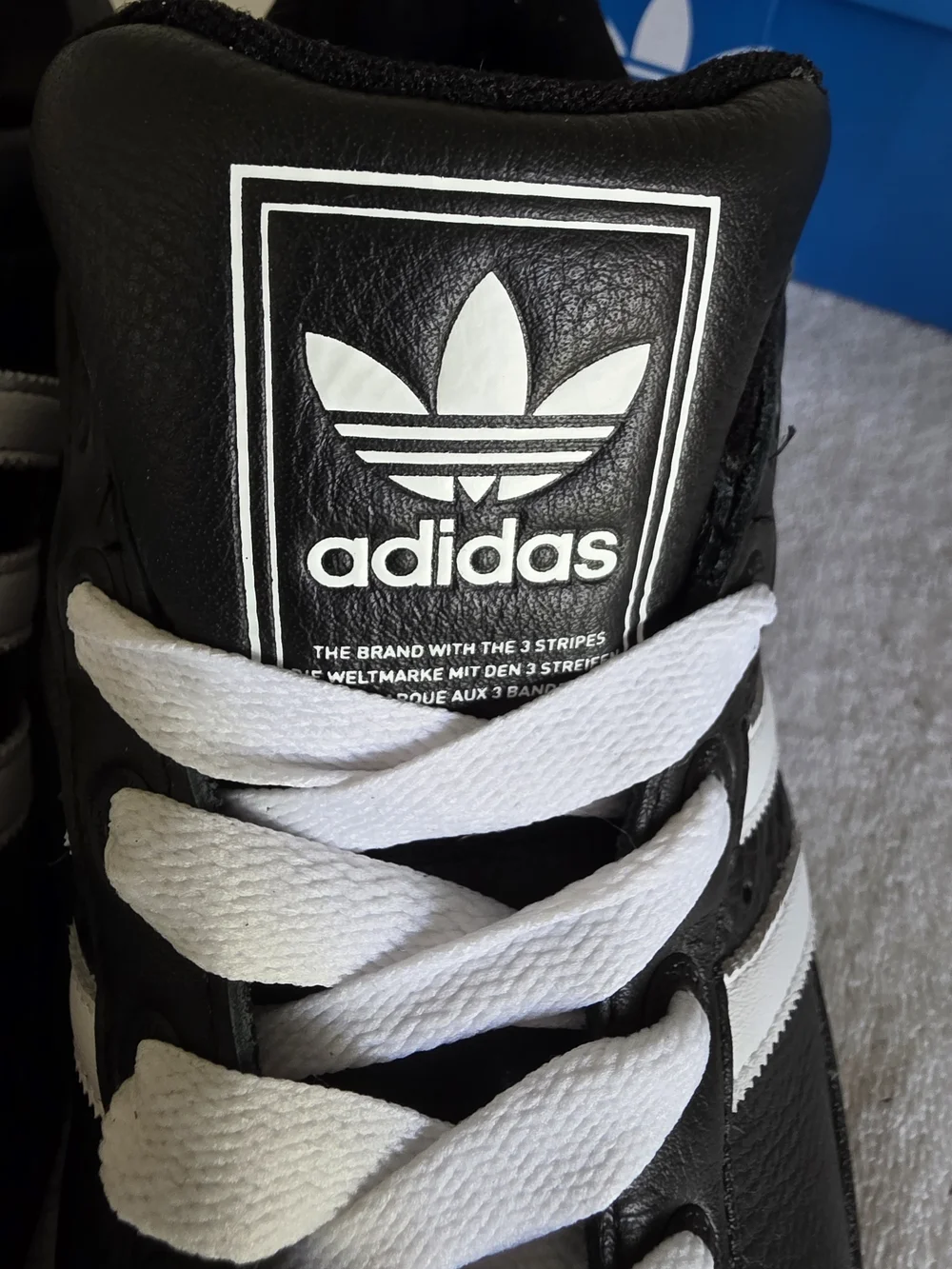Adidas Originals Superstar II Black White Shell Toe Sneakers NWT NIB